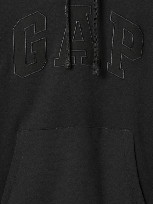 sweat à capuche adulte vintagesoft avec logo arch