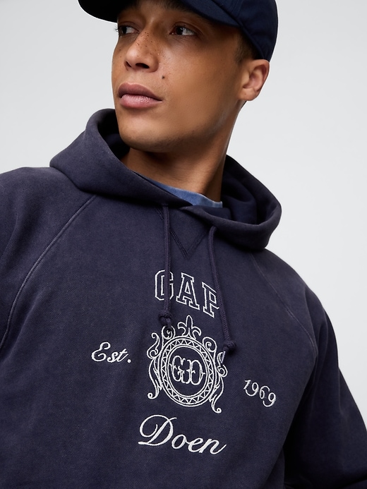 sweat à capuche raglan épais pour adulte gap × dÔen