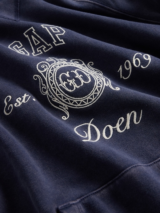 sweat à capuche raglan épais pour adulte gap × dÔen