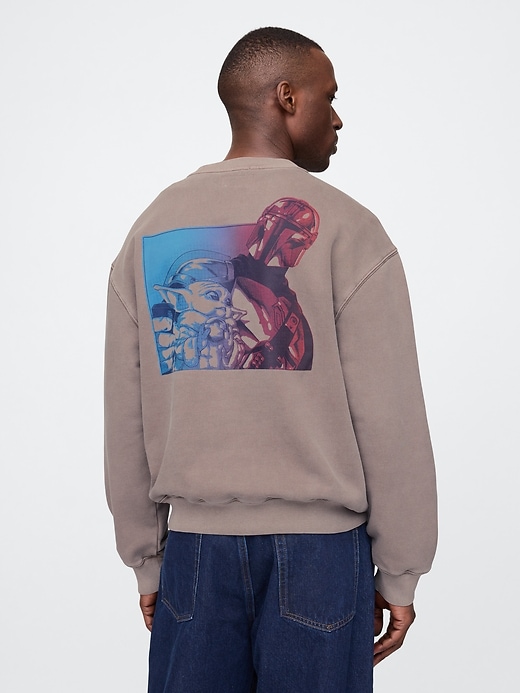 sweat-shirt graphique oversize star wars