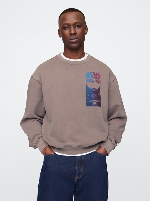 sweat-shirt graphique oversize star wars