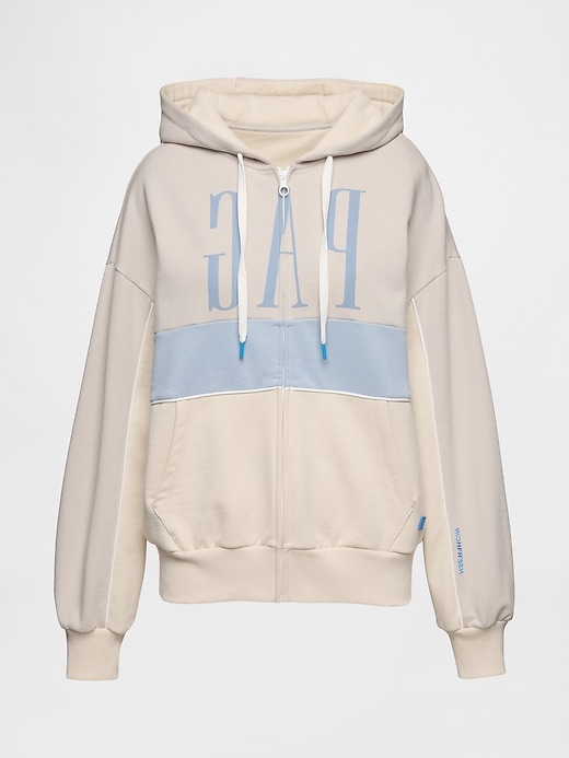 sweat à capuche zippé gap × hfr logo par richfresh