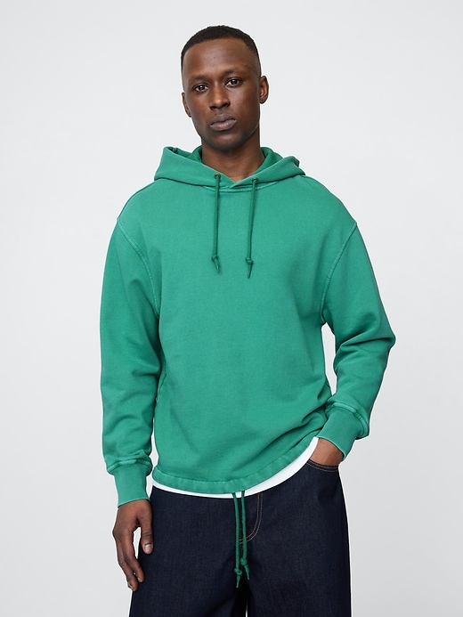 sweat à capuche gap en molleton épais avec logo