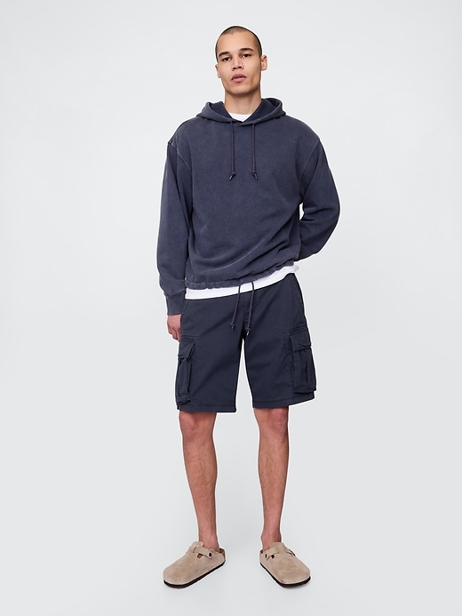 sweat à capuche gap en molleton épais avec logo