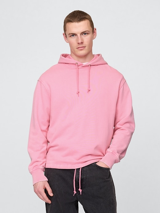 sweat à capuche gap en molleton épais avec logo