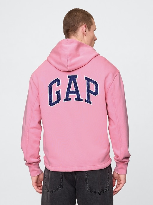 sweat à capuche gap en molleton épais avec logo