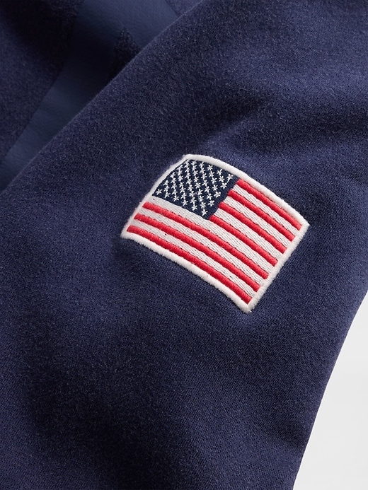 sweat à capuche zippé vintagesoft avec logo gap