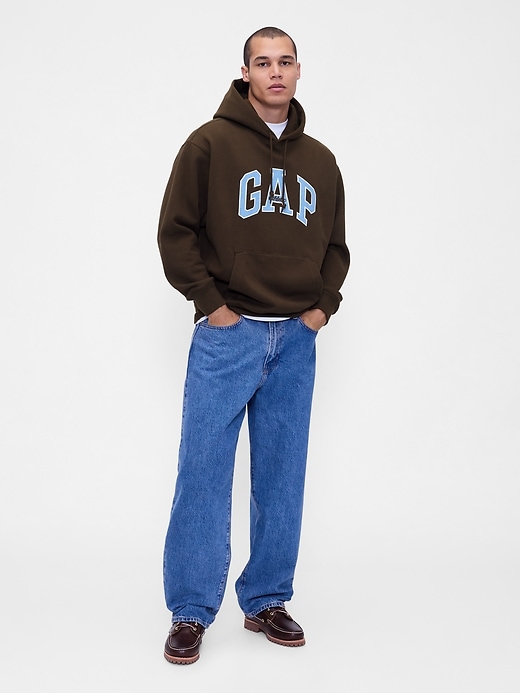 sweat à capuche épais gap athletic avec logo