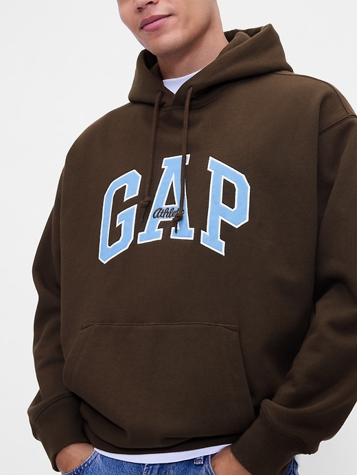 sweat à capuche épais gap athletic avec logo