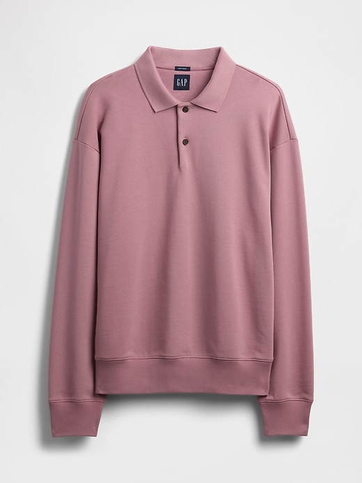 sweat-shirt polo épais et surdimensionné