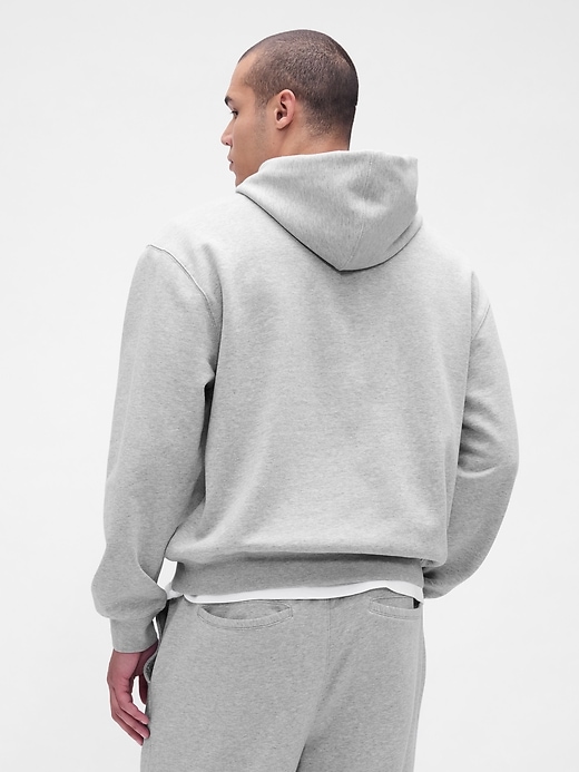 sweat à capuche oversize épais avec logo