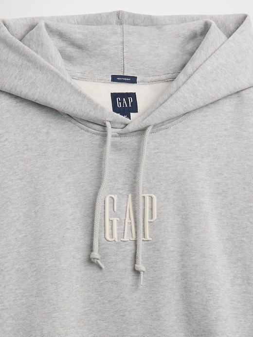sweat à capuche oversize épais avec logo