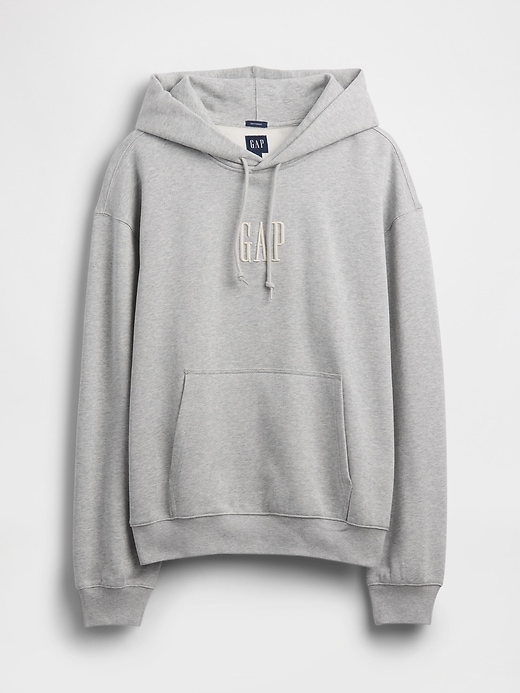 sweat à capuche oversize épais avec logo