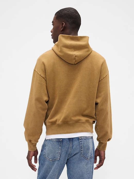 sweat à capuche oversize épais