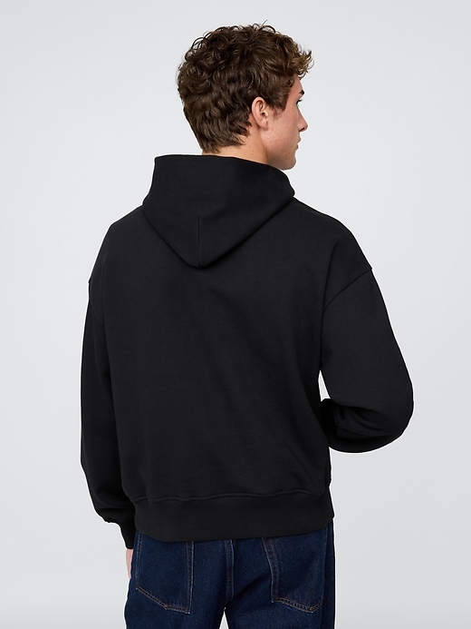 sweat à capuche oversize épais