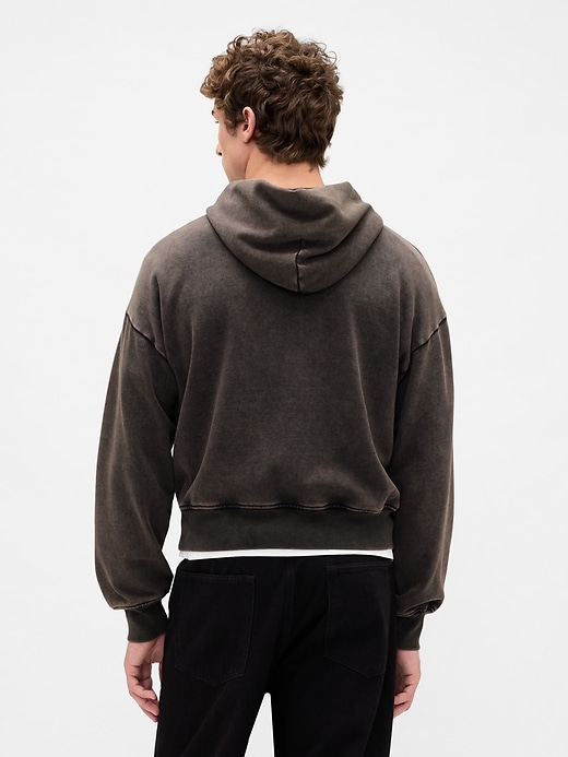 sweat à capuche oversize épais