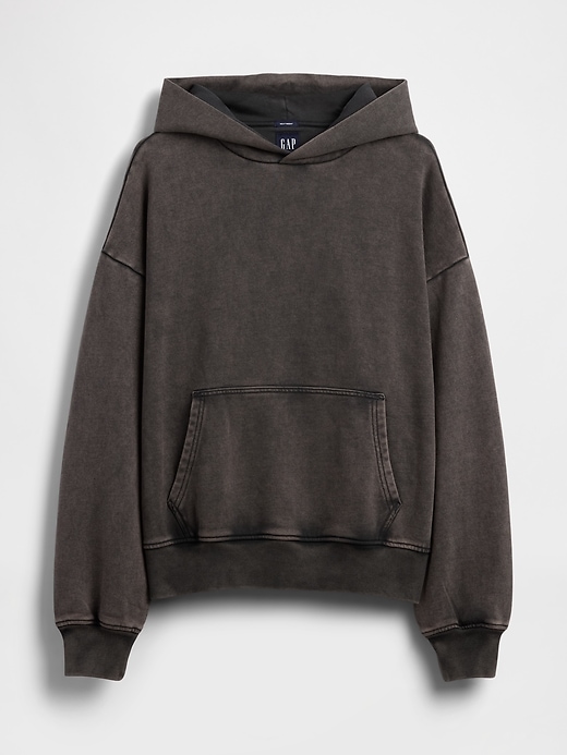 sweat à capuche oversize épais