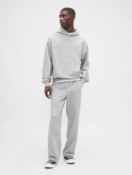 sweat à capuche oversize épais