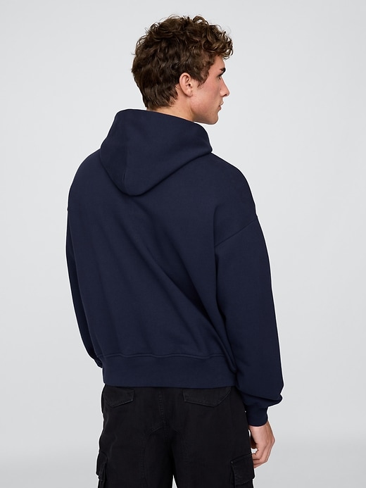 sweat à capuche oversize épais