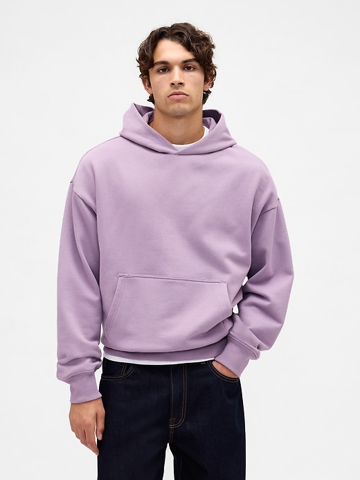 sweat à capuche oversize épais