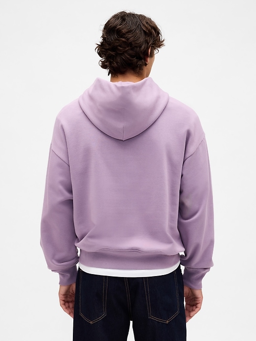 sweat à capuche oversize épais