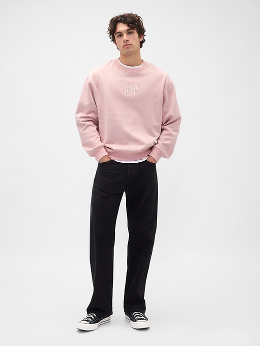 sweat-shirt oversize épais à logo