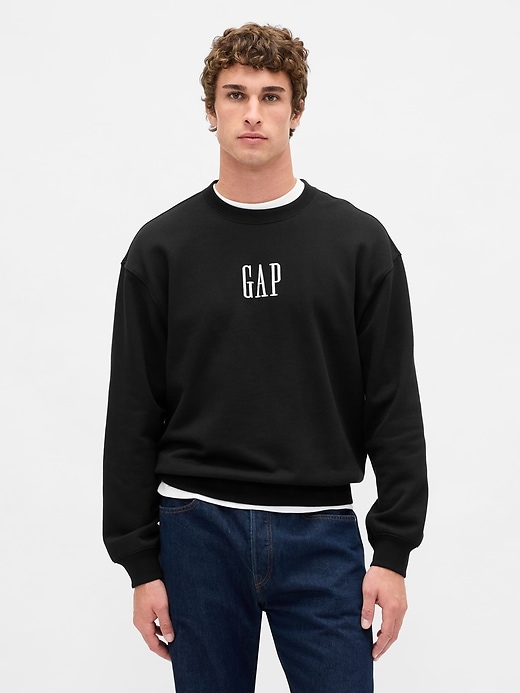 sweat-shirt oversize épais à logo