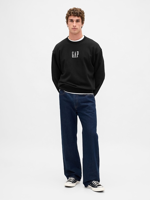 sweat-shirt oversize épais à logo