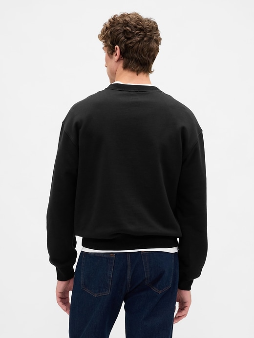 sweat-shirt oversize épais à logo
