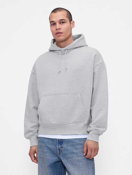sweat à capuche en molleton extra épais