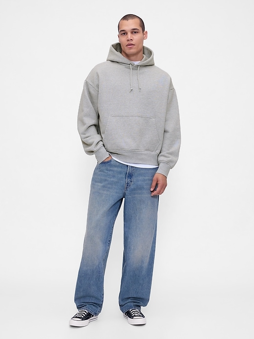 sweat à capuche en molleton extra épais