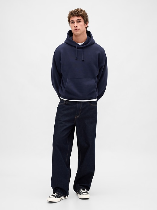 sweat à capuche en molleton extra épais