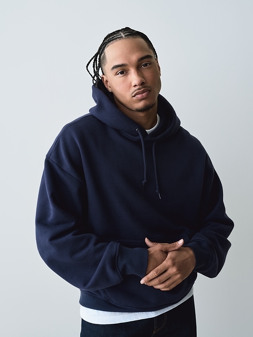 sweat à capuche en molleton extra épais