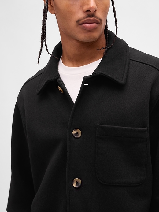veste de travail en molleton français