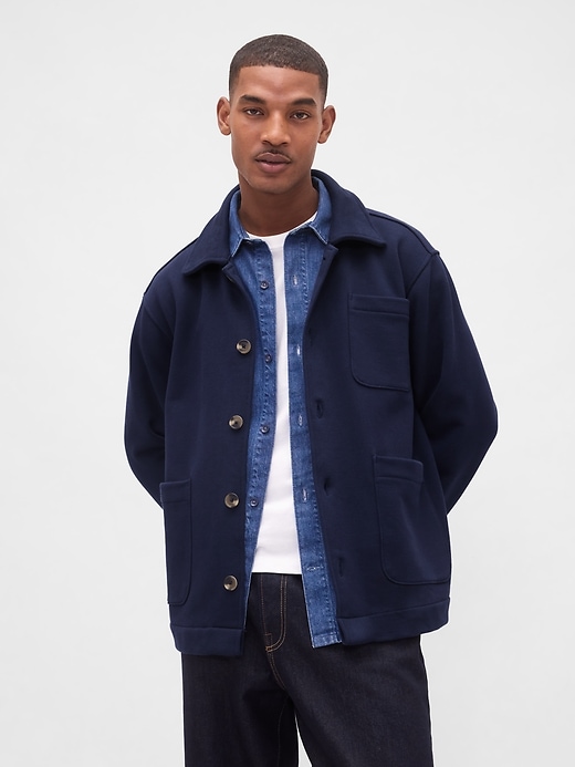 veste de travail en molleton français
