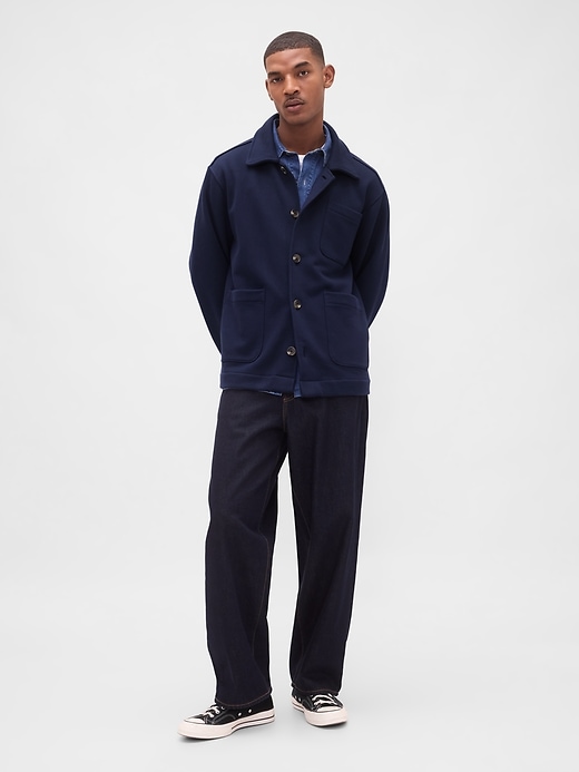 veste de travail en molleton français