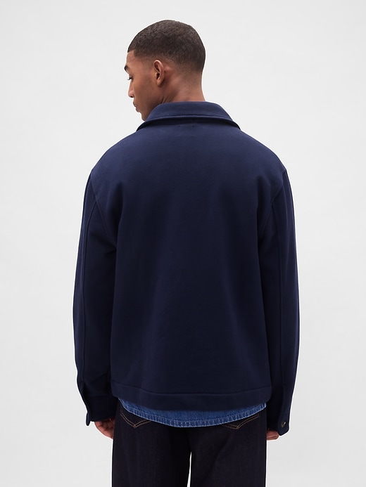 veste de travail en molleton français