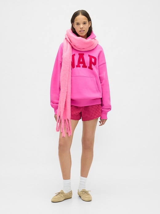 sweat à capuche vintagesoft avec logo nap