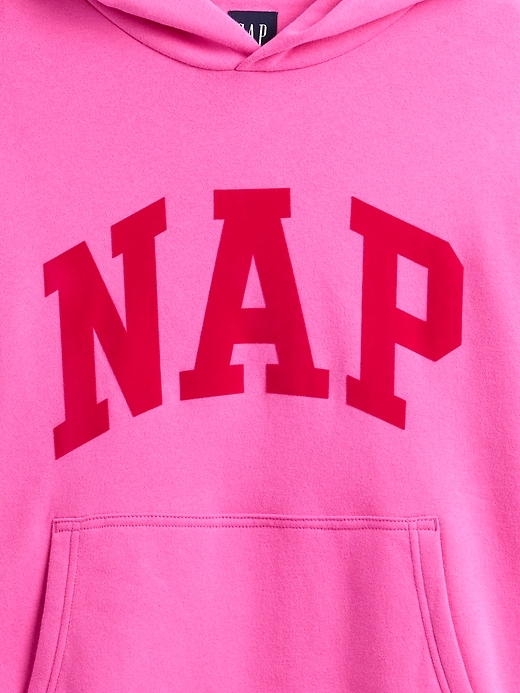 sweat à capuche vintagesoft avec logo nap