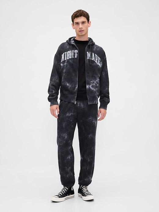 sweat à capuche zippé épais gap × disney lÉtrange noël de monsieur jack de tim burton