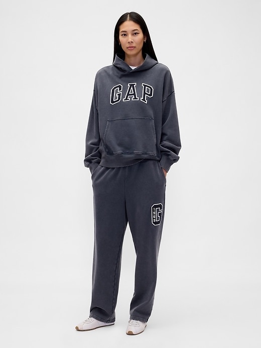 pantalon de survêtement épais et décontracté avec logo