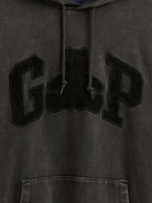 sweat à capuche vintagesoft avec logo brannan bear