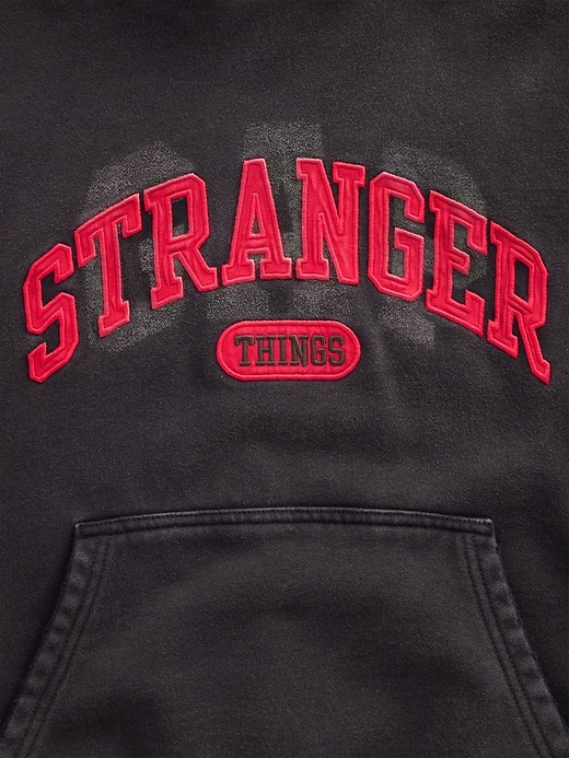 sweat à capuche épais pour adulte stranger things