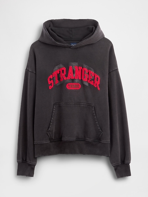 sweat à capuche épais pour adulte stranger things