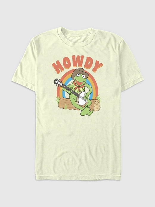 t-shirt graphique muppets howdy kermit