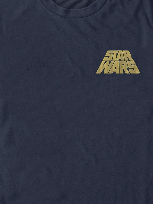 t-shirt graphique vintage star wars galaxy