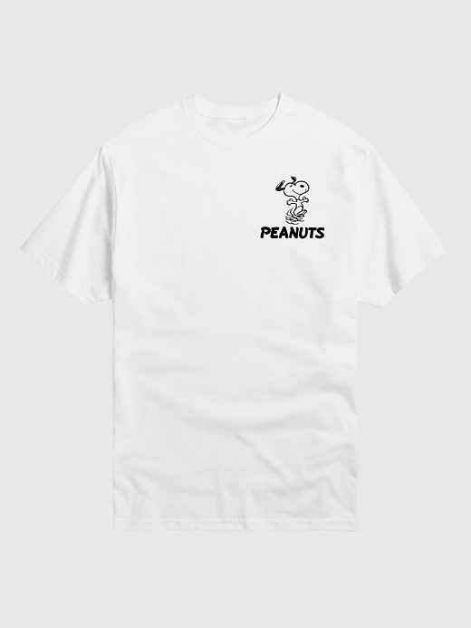t-shirt à manches courtes peanuts snoopy et ses amis