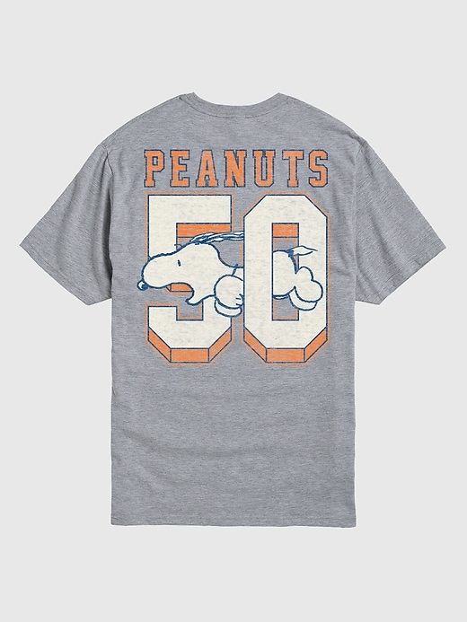 t-shirt à manches courtes snoopy peanuts athletic