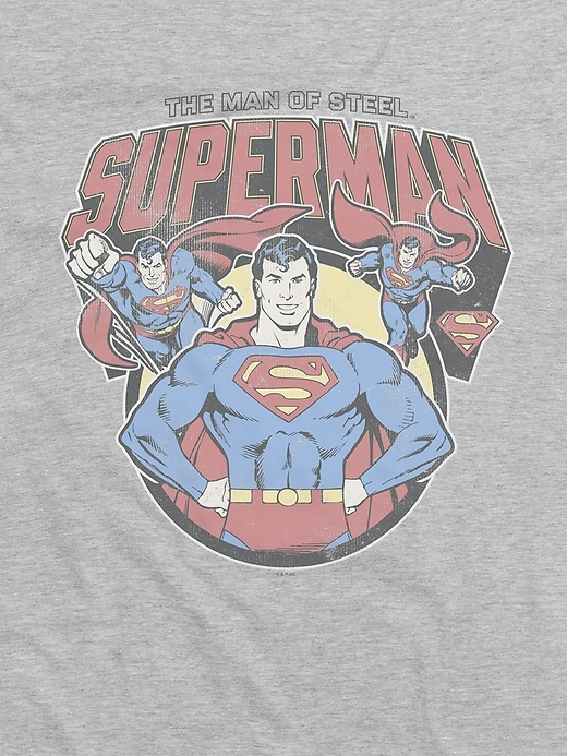 t-shirt graphique superman vintage hero pose