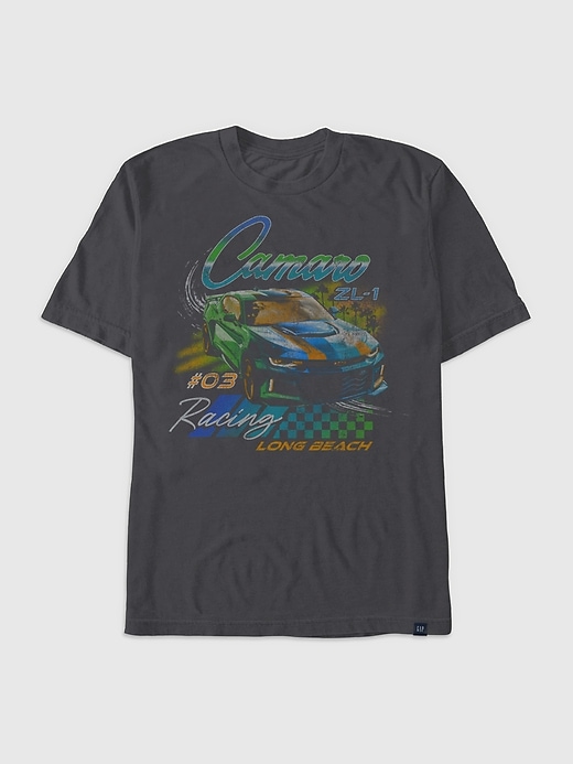 t-shirt graphique general motors camaro